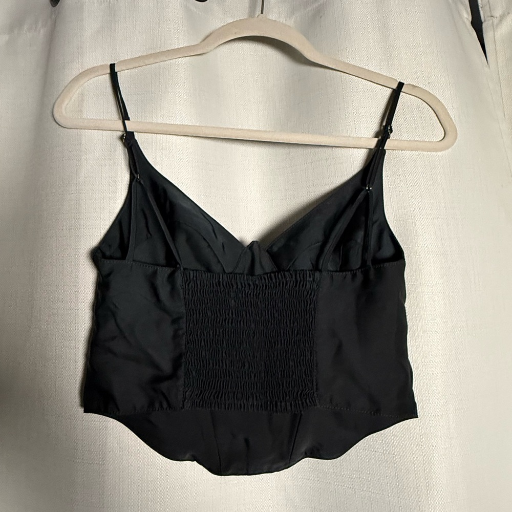Urban Outfitters Black Karissa Bustier Corset Top Size Medium - Picture 3 of 9